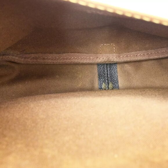 LOUIS VUITTON Logo Saumur 30 Shoulder Bag Monogram Leather Brown M42256 84YF094 - Picture 10 of 16